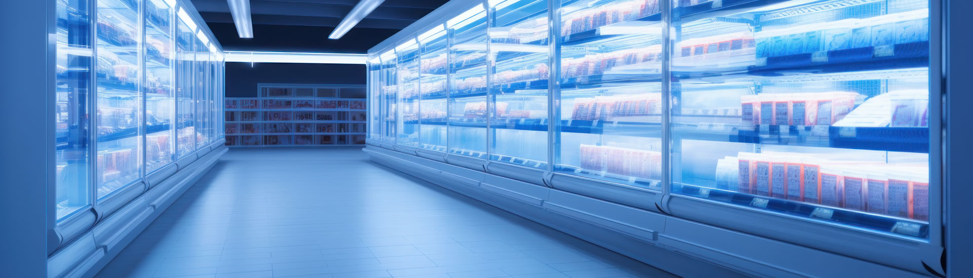 Imagen de neveras de supermercado